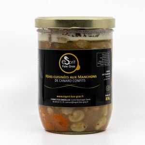 Fagioli cotti con anatra confit 850 g