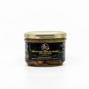 Paté con foie gras d'anatra (25% foie gras) 200 g