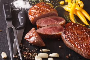 Lote de 2 pechugas de pato frescas