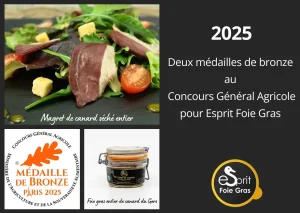 productos de pato premiados en el Concours Général Agricole 2025